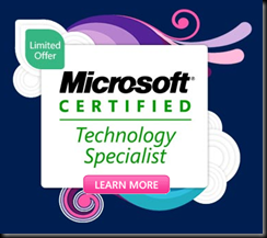 Microsoft Certified Technology Specialist