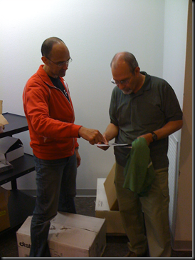 Tjeerd explains the MCITP Upgrade path to an RRCC person