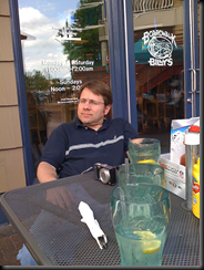 Chris Rue, rueing the day (Who talks like that?!)