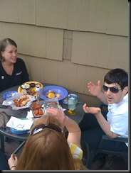 Ryan uses his hands to describe just how bitter he is