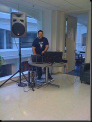 I'm with the DJ... I'm with the DJ Okay?