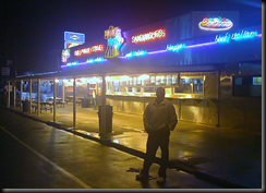 Tony Lukes and one of our drivers