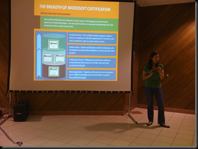 Joanne presents on Certification 101