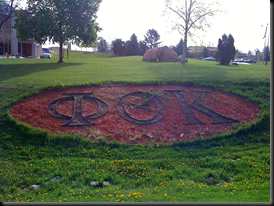 A mark in the landscape!