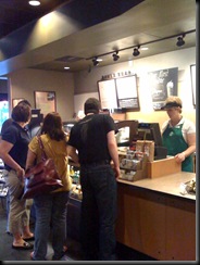 @MSLearning at Starbucks getting their morning fix!