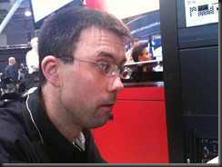 My new best friend from Brocade, Seth Fiermonti 