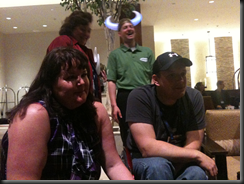 Bas drawing everyone in..