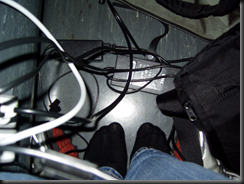 I'm sure there's a snake down here somewhere!