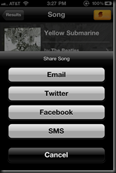 SoundHound Share Song