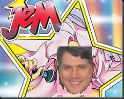 John Troyer @Jtroyer as Jem in the Holograms! Oh and for the record I SUCK at image form ;)