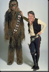 John Troyer @Jtroyer as Han Solo (John Solo) Photo with Chewbacca