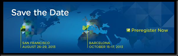 Register for VMworld 2013 now!!!