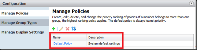 Modify Default Settings