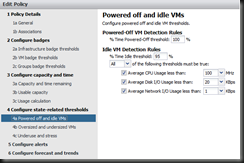 Powered off and Idle VMs