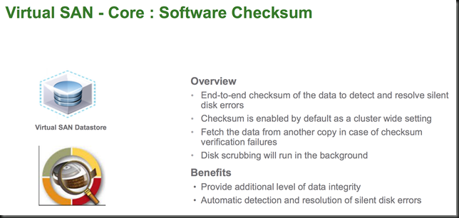 Virtual SAN Core Software Checksums!